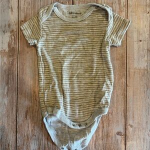 Striped Gray Bodysuit